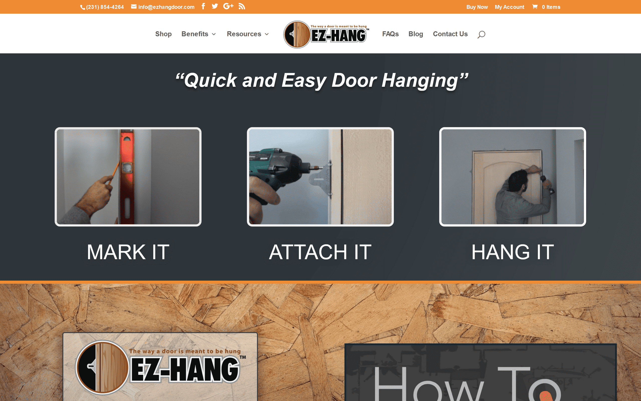 EZ-Hang Door