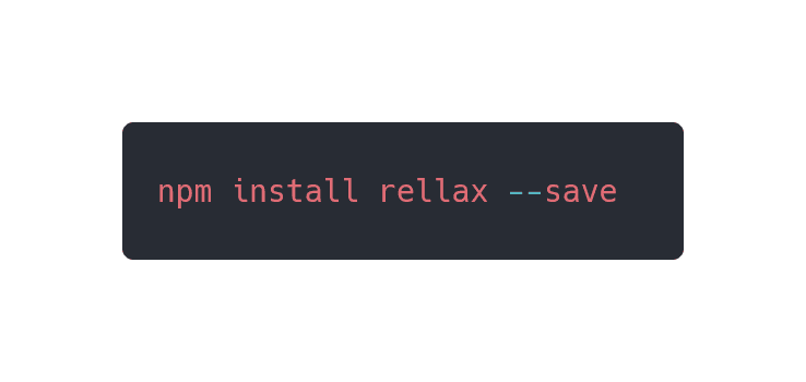 Install Rellax with NPM