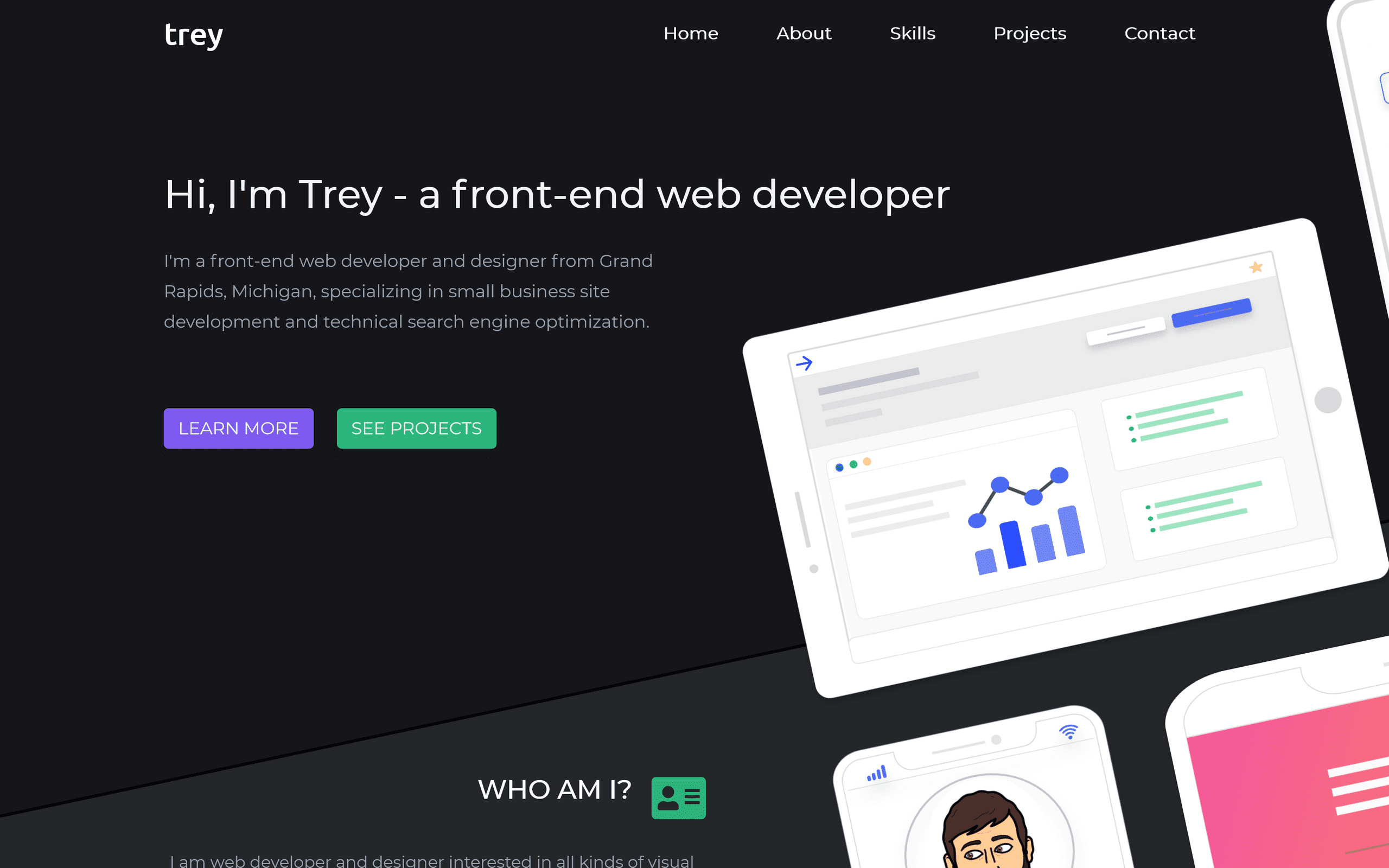 Trey Gordon - web developer